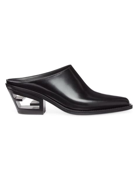 fendi mules heel|saks fendi mules.